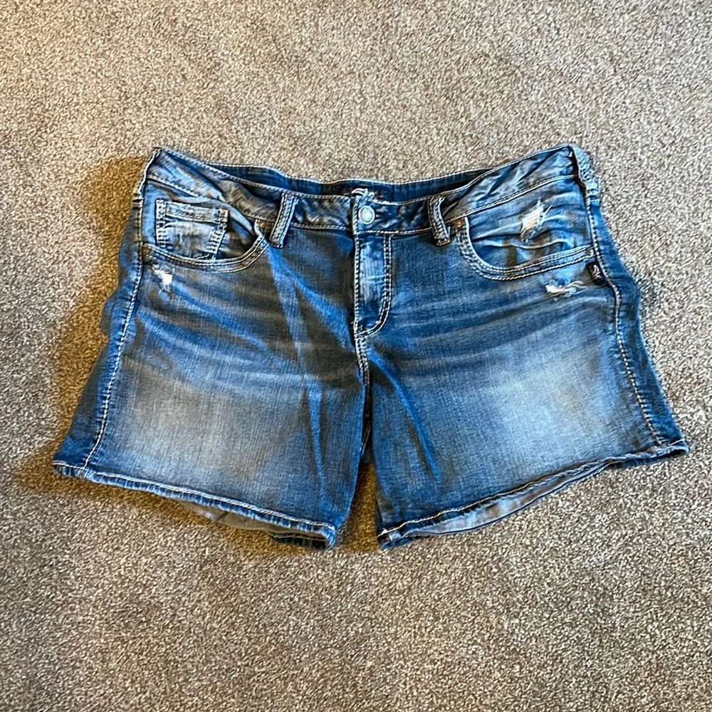 Silver Jeans Shorts